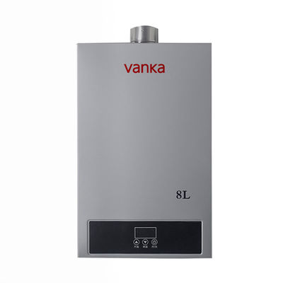 Máy sưởi nước bằng khí gas Propane di động trong nhà Máy sưởi nước bằng khí gas 8L Máy sưởi nhiệt đới gắn trên tường