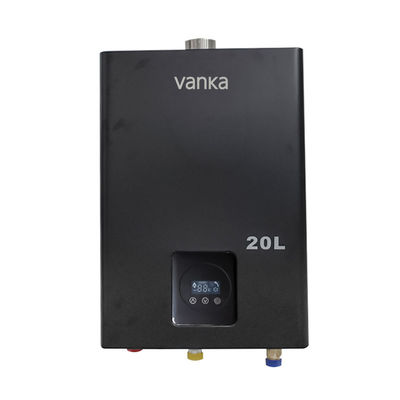 Máy sưởi nước bằng khí đốt kỹ thuật số nội thất 20L Nhiệt độ liên tục Máy sưởi phòng tắm bằng khí tự nhiên