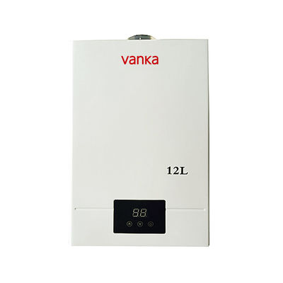Loại khí thải bị ép Digital Gas Water Heater Bồn tắm Gas Fired Tankless Water Heater