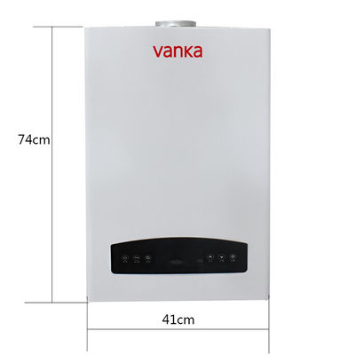 Máy sưởi tường treo Combin Gas Boiler Máy sưởi nước 24KW Với hệ thống sưởi ấm