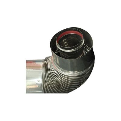 Khẩu khói nồi hơi khí gắn tường chất lượng cao ống xả thép không gỉ