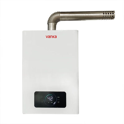 12L Tankless máy sưởi nước nhiệt đạm ống khói đơn