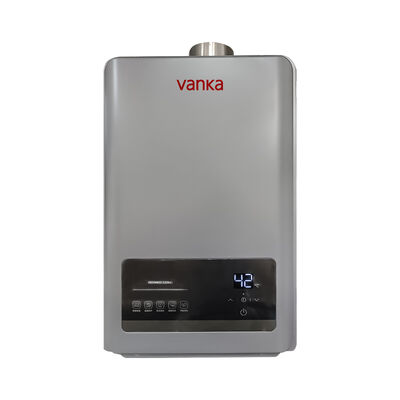 12L Tankless Thermostatic Water Heater Xám ống khói kép