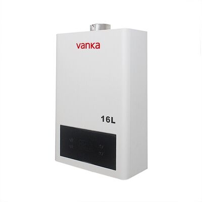 Bình nước nóng gas trong nhà kiểu hút cưỡng bức có bộ điều nhiệt cho cả nhà không bình chứa