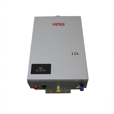 Bình nước nóng gas kỹ thuật số trong nhà 12L, xả cưỡng bức, vận hành êm ái, tiết kiệm năng lượng, làm nóng theo yêu cầu