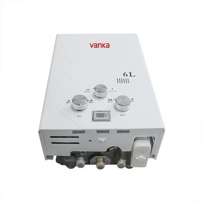 Bình nước nóng gas gia đình 6L bán sỉ, làm nóng tức thì, thiết kế an toàn, yên tĩnh, có màn hình kỹ thuật số