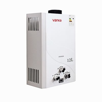 Máy nước nóng LPG tức thời không bình chứa 12L, thiết kế treo tường di động cho gia đình, khách sạn, căn hộ và khu vực nông thôn