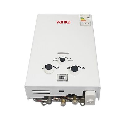 Máy nước nóng gas LPG treo tường có ống khói di động với đồng không oxy cho gia đình, khách sạn, căn hộ và sử dụng thương mại