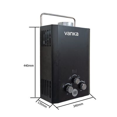 Thép không gỉ 12KW Máy sưởi nước bằng khí đốt khói Phong cách hiện đại Cho tắm Nhà Khách sạn Căn hộ Và sử dụng thương mại