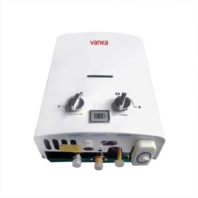 Máy sưởi nước ngoài bằng khí tự nhiên 6L có nút nhấp đôi