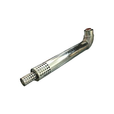 Ống khói nồi hơi khí gắn tường chất lượng cao thép không gỉ ống xả chống ăn mòn bền vững thông gió an toàn