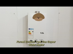 Nhiệt độ số điều chỉnh khí thải bị ép máy sưởi nước hiệu suất cao 12L - 24L