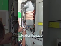 Tự động hoàn toàn 16L máy sưởi nước bằng khí trong nhà nhiệt độ liên tục Fan thông minh bị ép