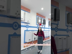 Nồi hơi hỗn hợp gắn tường sử dụng khí tự nhiên để sưởi ấm trung tâm gia đình và cung cấp nước nóng