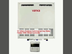 Máy sưởi nước khí thương mại ngoài trời với bộ điều khiển có dây