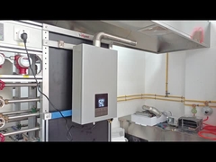 16L Tankless nhiệt độ không đổi nước nóng khí dễ dàng lắp đặt Không có thiết kế ống cong