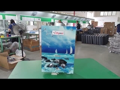 Bình nước nóng không bình chứa bằng khí đốt 10L với gương kính và bộ trao đổi nhiệt bằng đồng