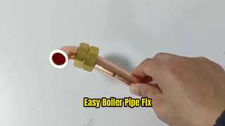 Phụ kiện ống đồng nồi hơi Dễ dàng cài đặt
